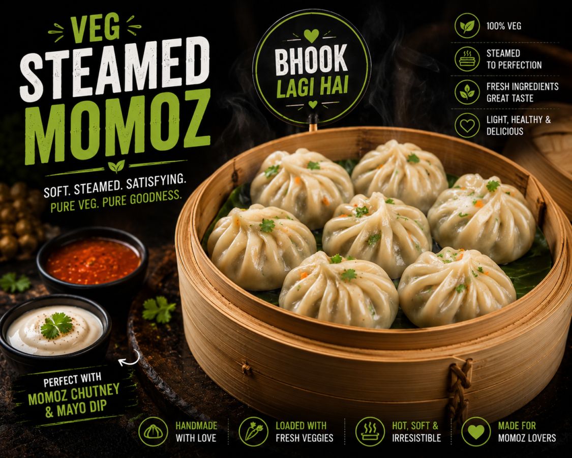 Veg steam mommos