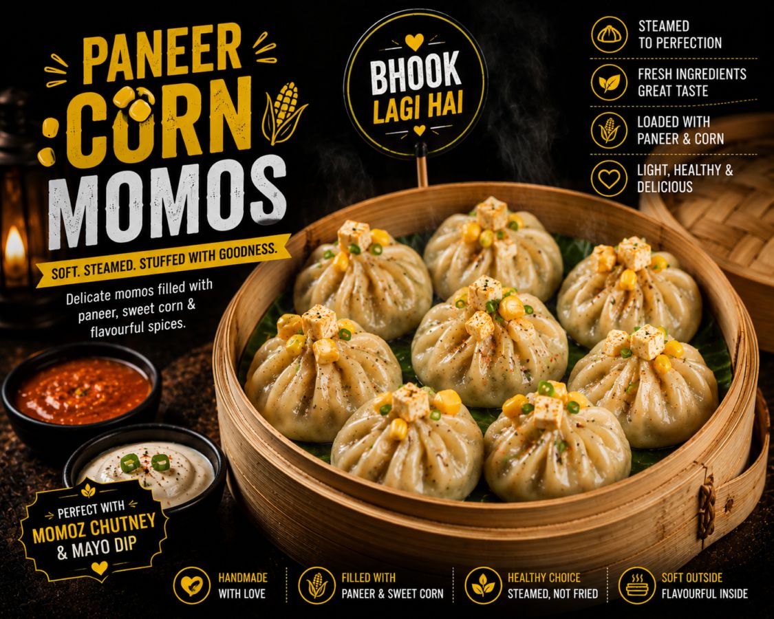 Veg fried momos