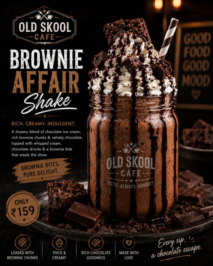 Brownie affair shake